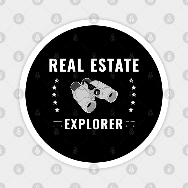 Real Estate Explorer Magnet by REG